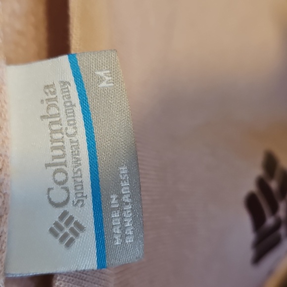 Womens Columbia Sweatshirt Medium purple pull over cotton - Picture 4 of 5